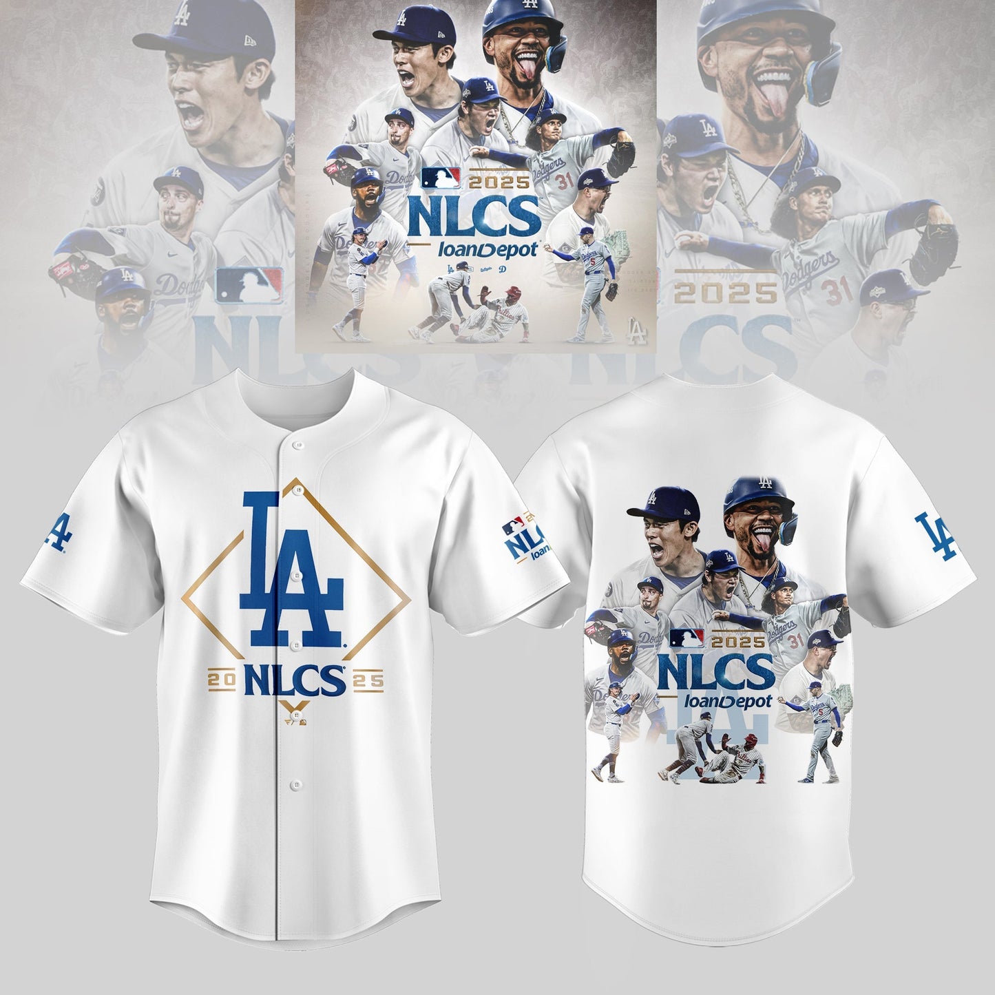 NLCS – Let’s Go Dodgers Gear For Fan - Let’s Go Dodgers Jersey