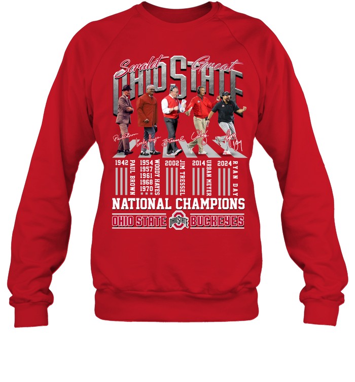 Ohio Coaches-Unisex Shirt, Ohio State Buckeyes Shirt National Champions Limited Edition