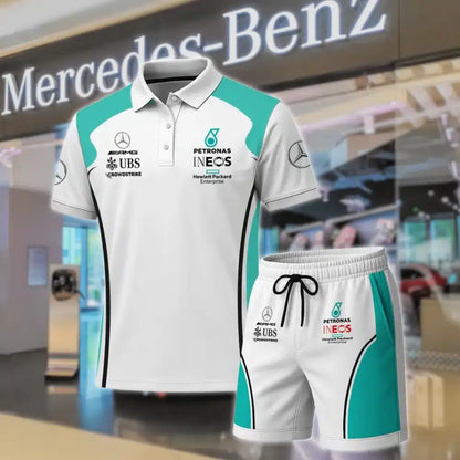 High Quality Men's Mercedes Polo Set MERCEDES-PO+STK-MR01498706
