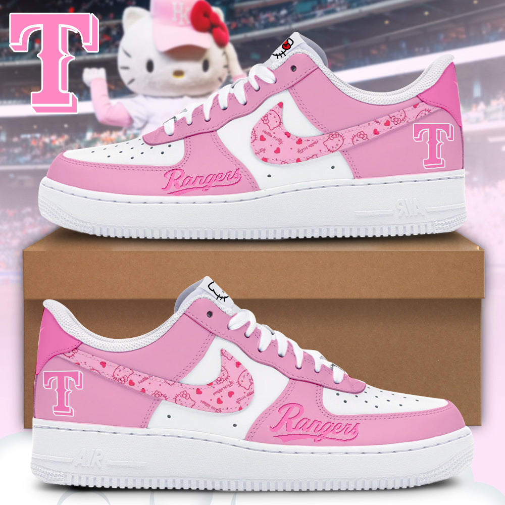 Texas Rangers x Hello Kitty Night Happy GirlsDay! 🌸💕Hinamatsuri AF1 Sneakers
