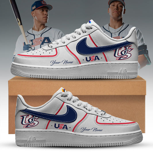 USA World Baseball Classic AF1 Sneaker