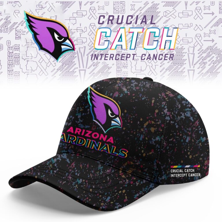 Arizona Cardinals Crucial Catch Football Jersey made for the fight against cancer. Bold black. Bright color. Bigger Purpose