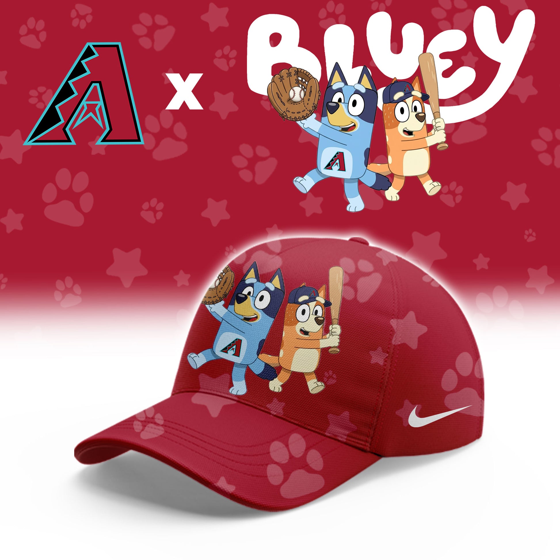 Arizona Diamondbacks Bluey Night Game Limited Hoodie