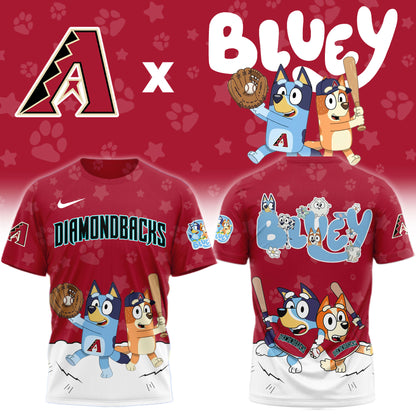 Arizona Diamondbacks Bluey Night Game Limited T-Shirt
