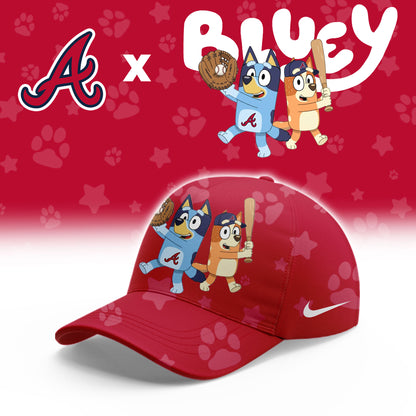Atlanta Braves Bluey Night Game Limited Hoodie