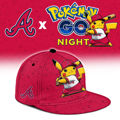 Atlanta Braves Pokemon GO Night Limited Baseball Jersey