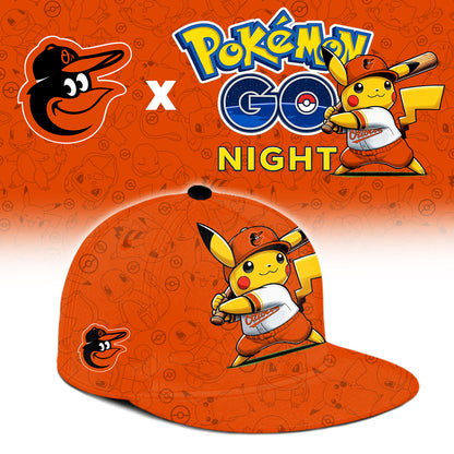 Baltimore Orioles Pokemon GO Night Limited Baseball Jersey