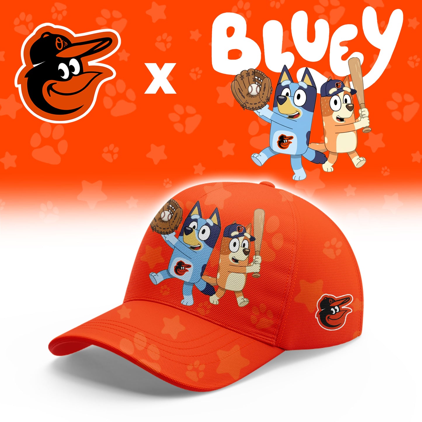 Baltimore Orioles Bluey Night Game Limited T-Shirt