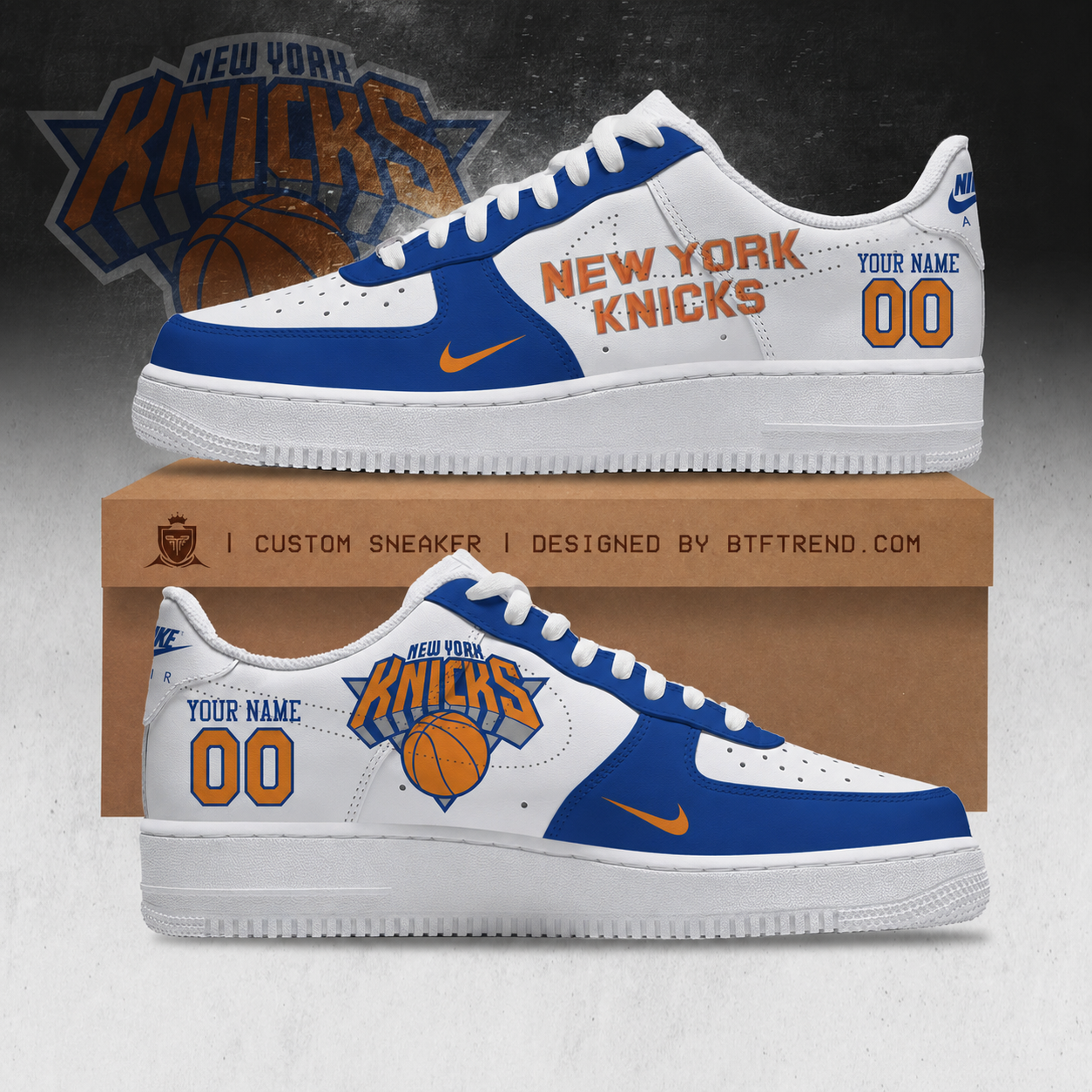 New York Knicks Shoes Aj1 Play offs 2026 Limited Edition & Selling Out Fast v2