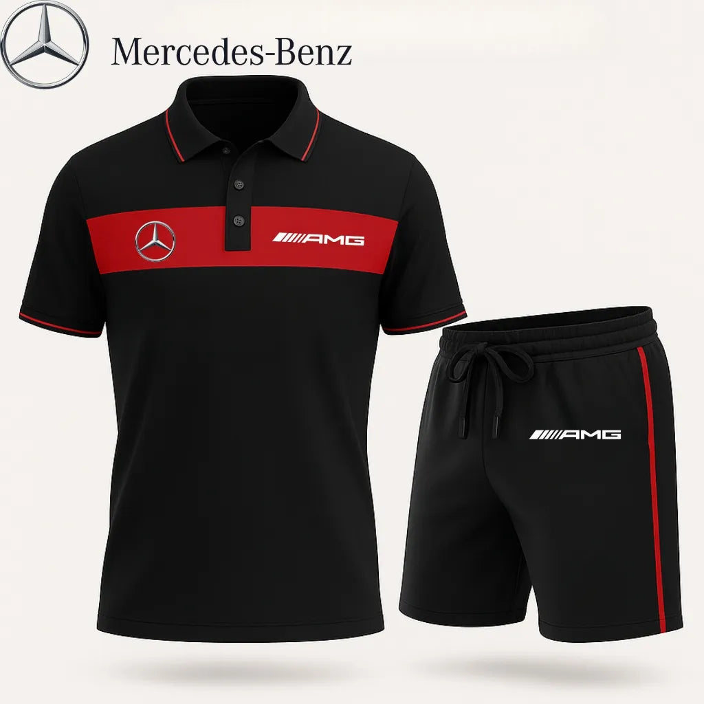 High Quality Men's Mercedes Polo Set MERCEDES-PO+STK-ATF01478106