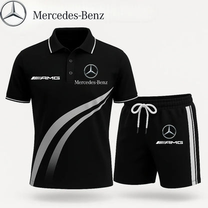 High Quality Men's Mercedes Polo Set MERCEDES-PO+STK-ATF01478108