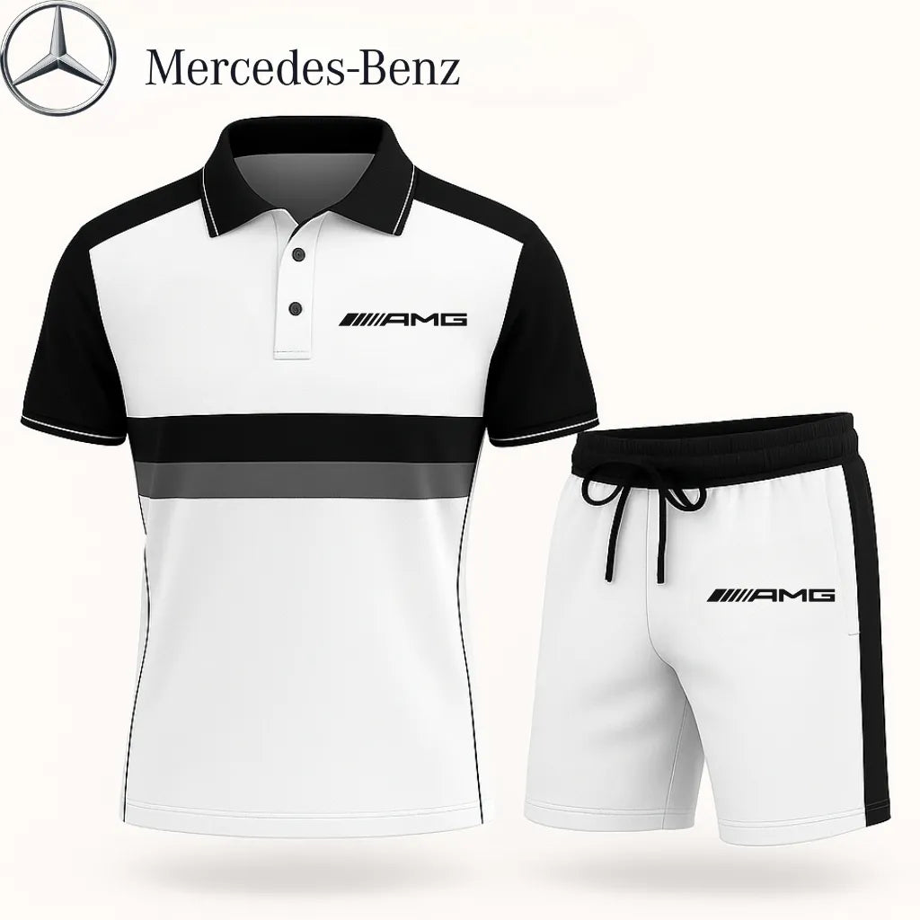 High Quality Men's Mercedes Polo Set