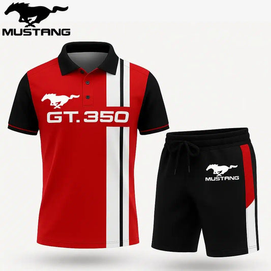 High Quality Men's Ford Mustang Polo Set FORD-PO+STK-KF01871905