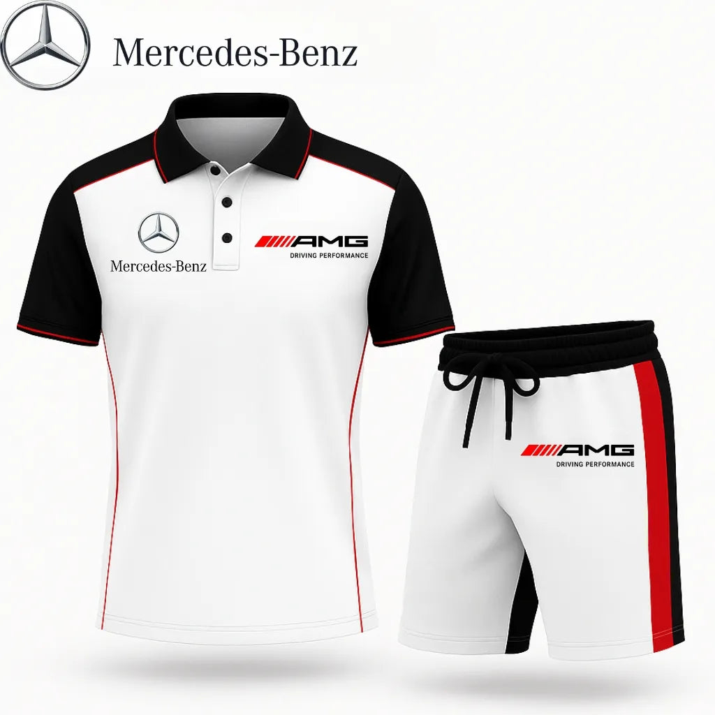 High Quality Men's Mercedes Polo Set MERCEDES-PO+STK-ATF01478101