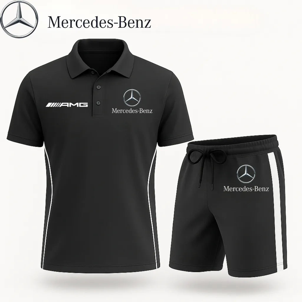 High Quality Men's Mercedes Polo Set MERCEDES-PO+STK-ATF01478105