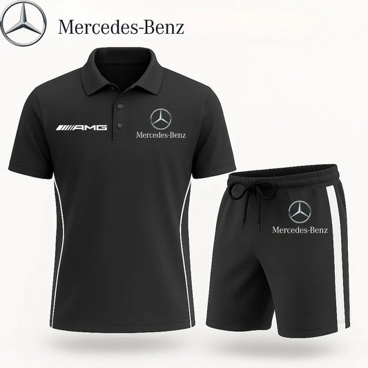 High Quality Men's Mercedes Polo Set MERCEDES-PO+STK-ATF01478105