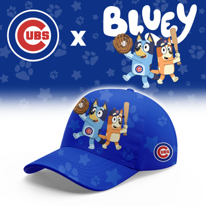 Chicago Cubs Bluey Night Game Limited T-Shirt