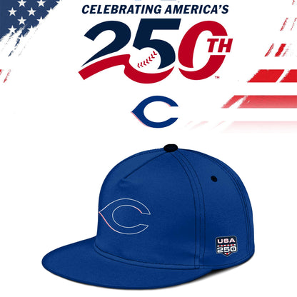 Cincinnati Reds USA 250th Anniversary Baseball Jersey And Cap