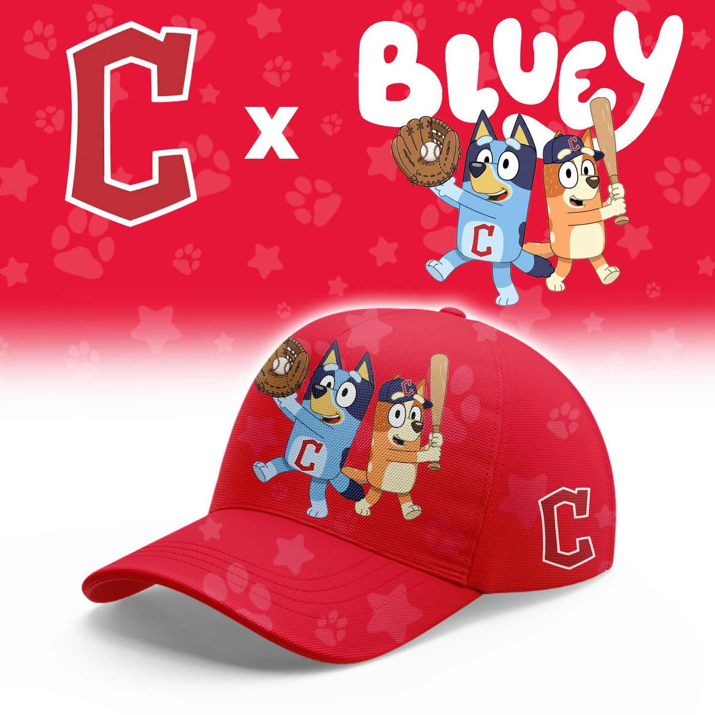 Cleveland GuardiansBluey Night Game Limited T-Shirt