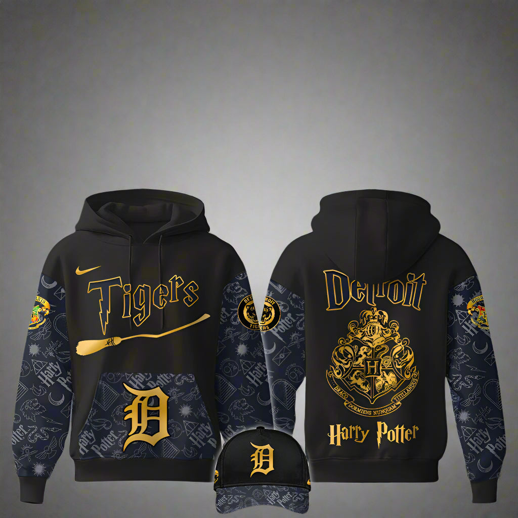 Detroit Tigers Harry Potter Night Hoodie