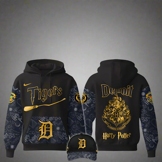Detroit Tigers Harry Potter Night Hoodie