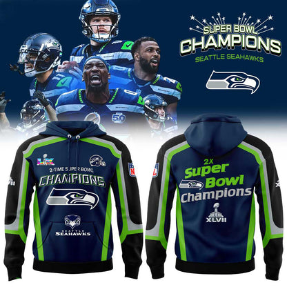 Seattle Seahawks Super Bowl LX Champions Limited Edition Hoodie