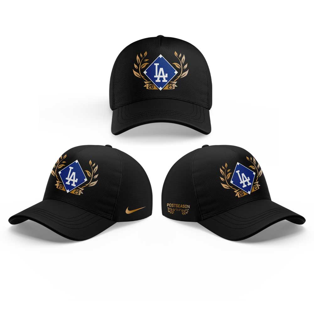 LA.Dodgers 2025 National League Division Series Champions Combo Black Shirt
