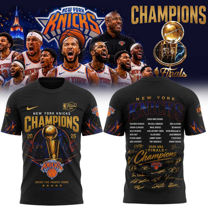 New York Knicks Basketball NBA Rings Champions Tshirt | ZB99