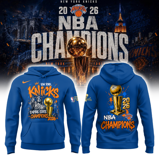 New York Knicks Basketball NBA Rings Champions Hoodie | US43