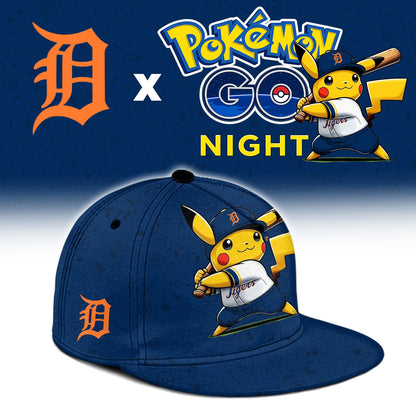Detroit Tigers Pokemon GO Night Limited Baseball Jersey