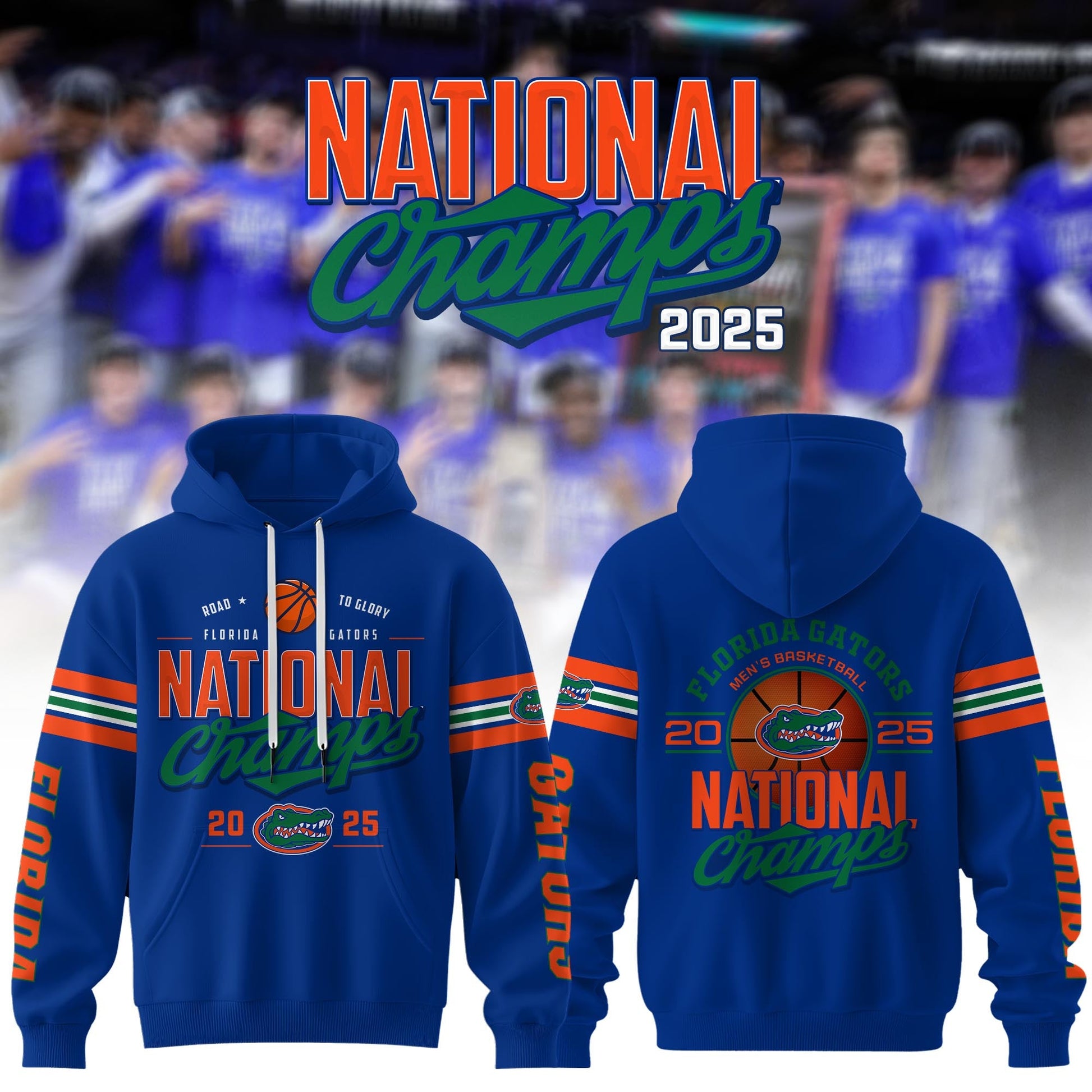Florida Gators Men's Basketball National Champions 2025 Hoodie
