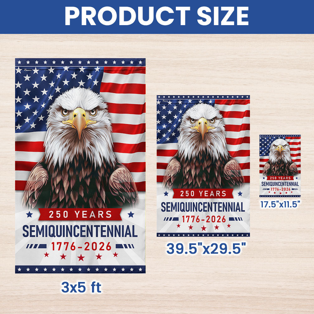 Flagwix American Flag - 250th Anniversary Semiquincentennial Eagle 4th of july Flag
