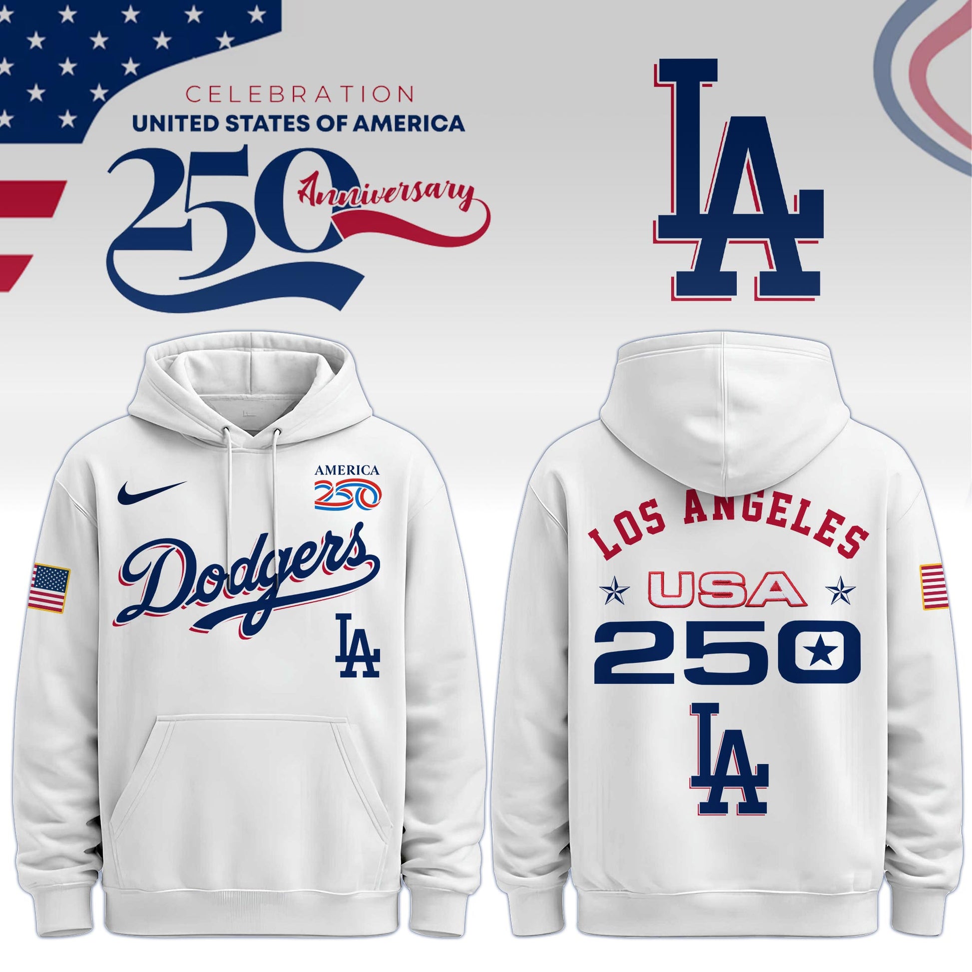America’s 250th Anniversary Los Angeles Dodgers