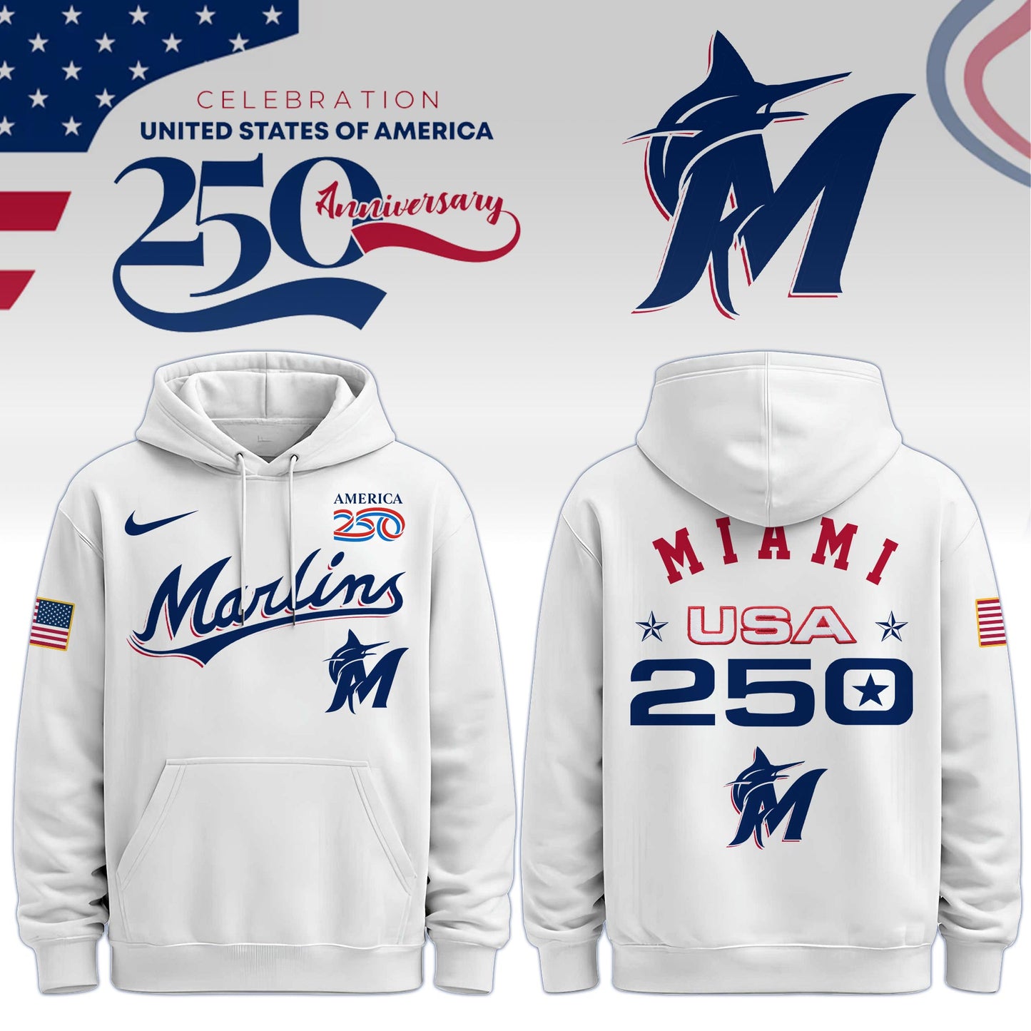 America’s 250th Anniversary Miami Marlins