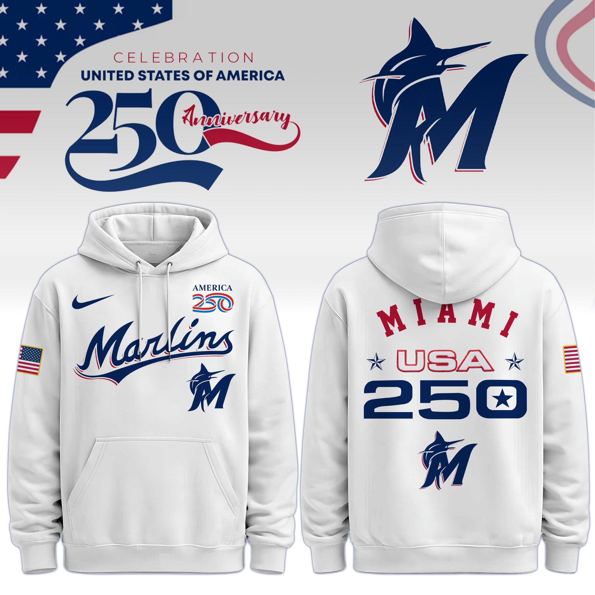 America’s 250th Anniversary Miami Marlins
