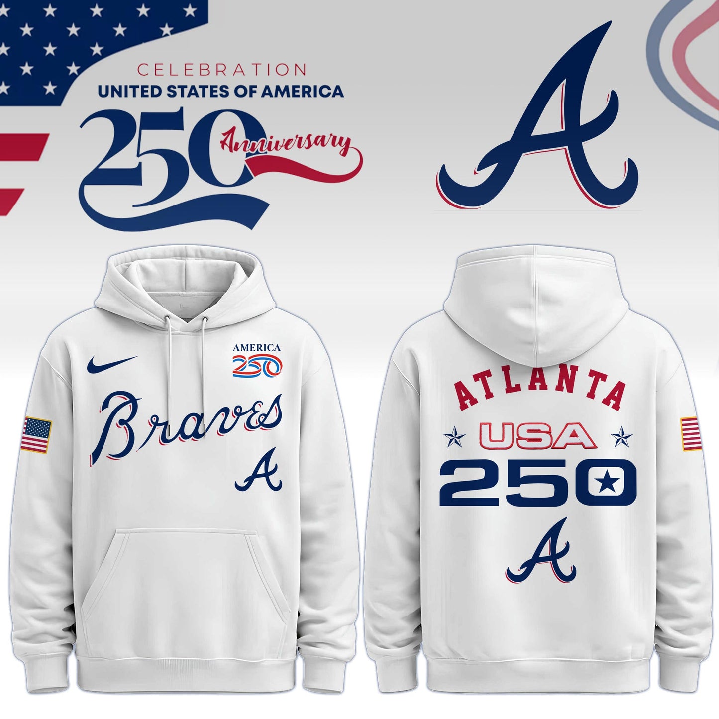 America’s 250th Anniversary Atlanta Braves