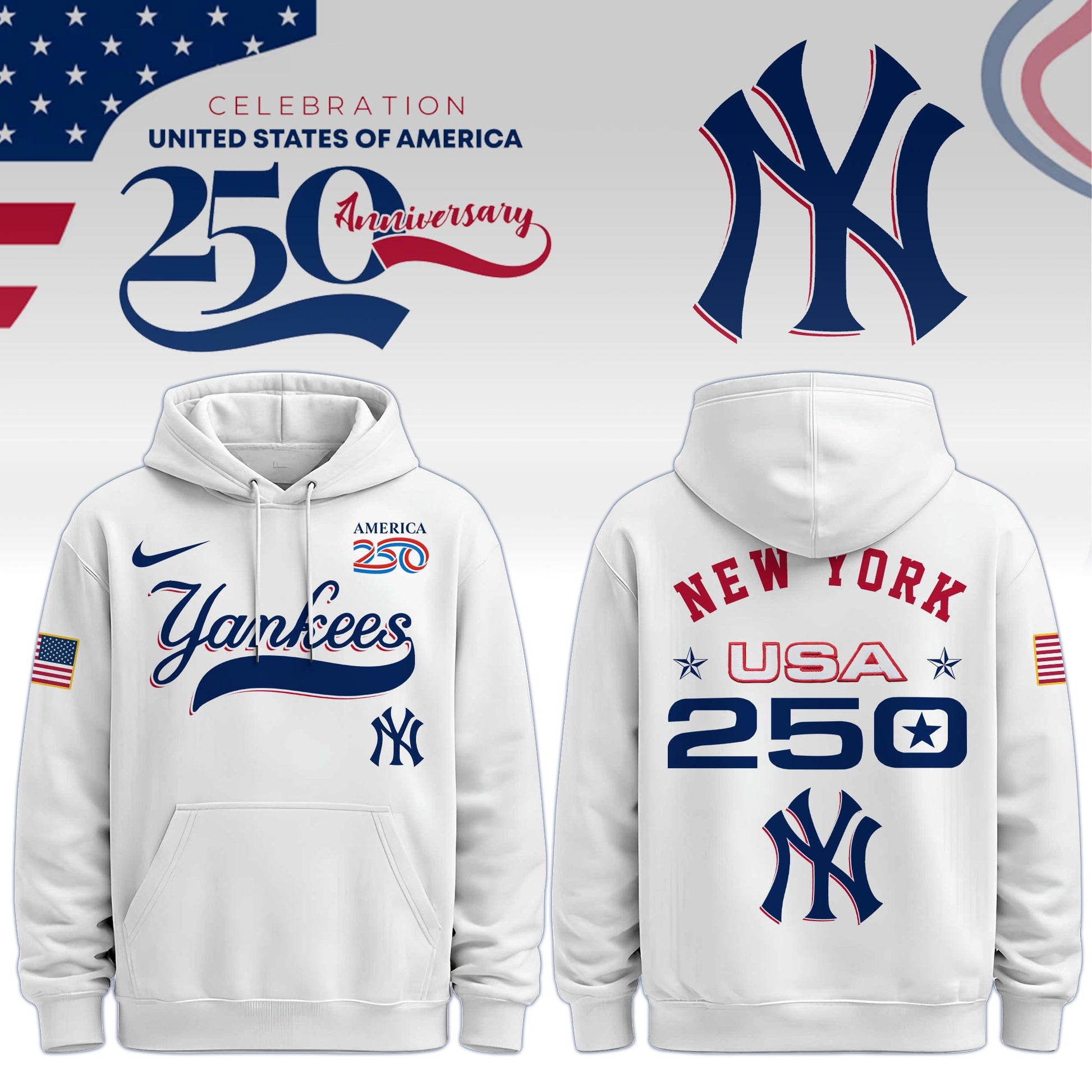 America’s 250th Anniversary New York Yankees