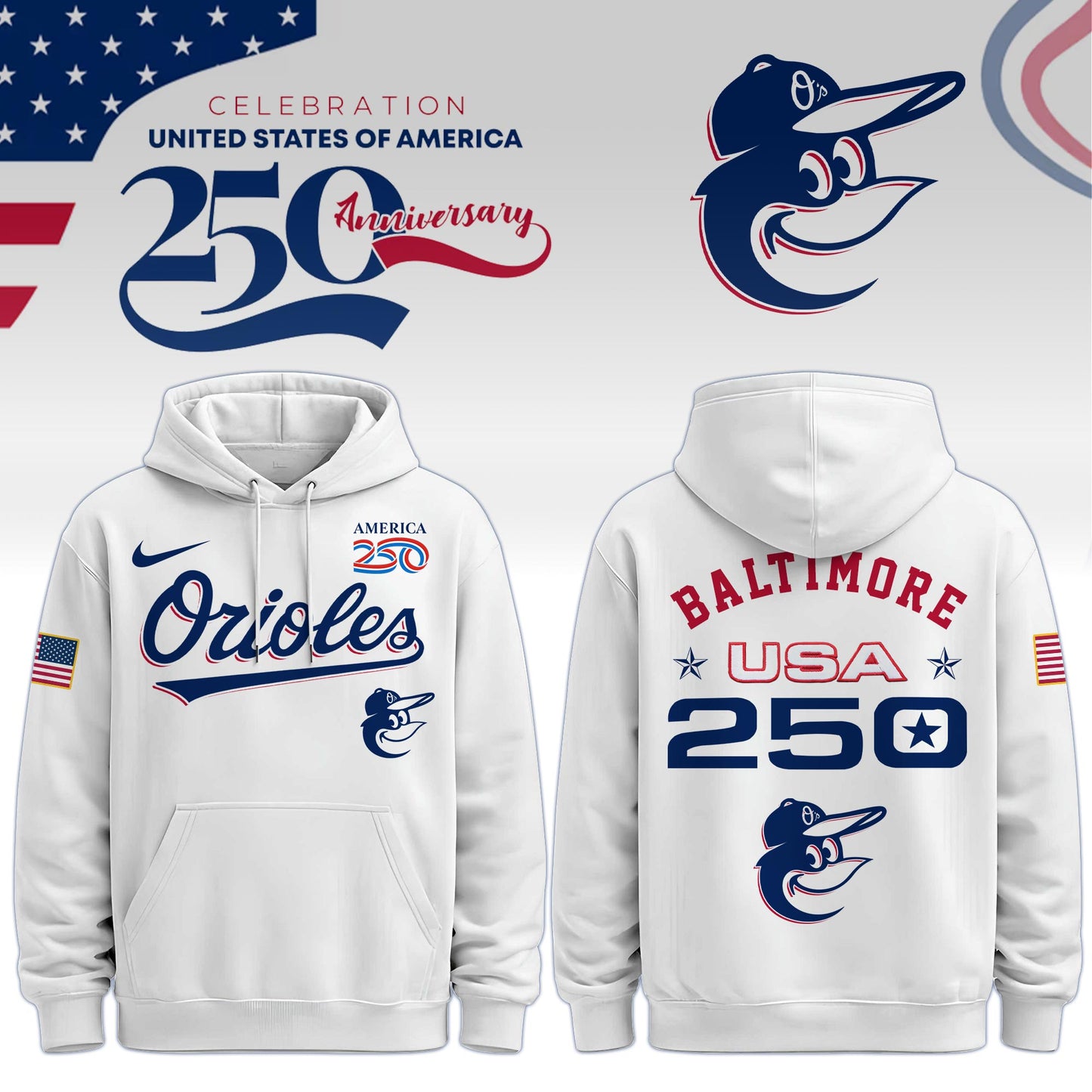 America’s 250th Anniversary Baltimore Orioles
