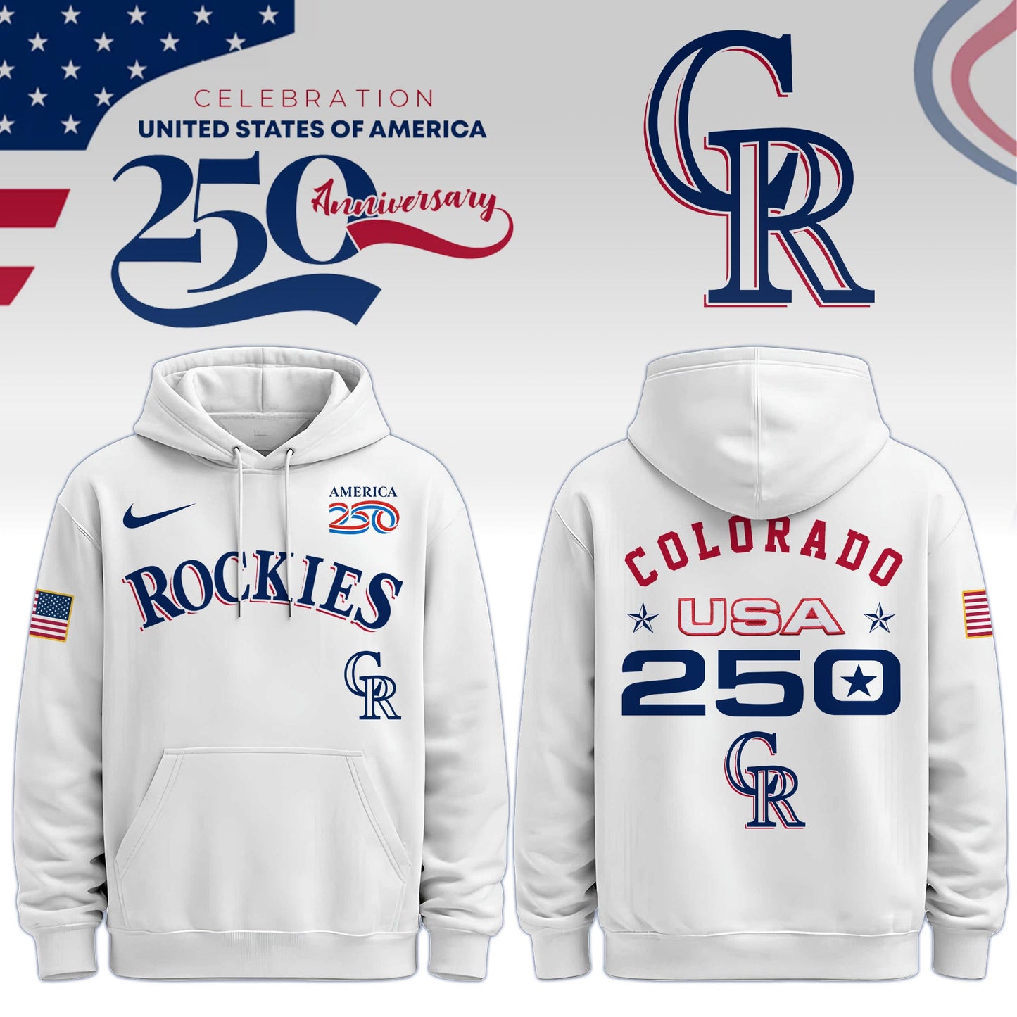 America’s 250th Anniversary Colorado Rockies