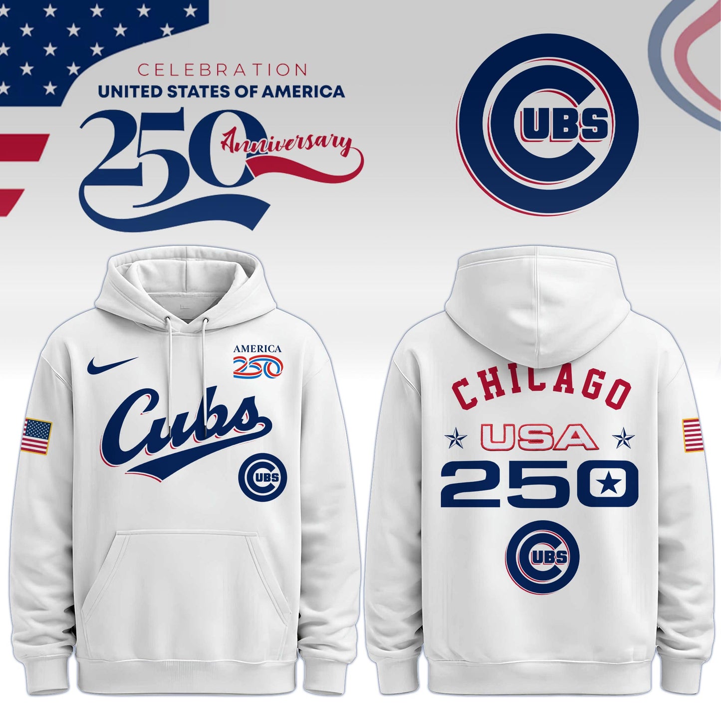 America’s 250th Anniversary Chicago Cubs