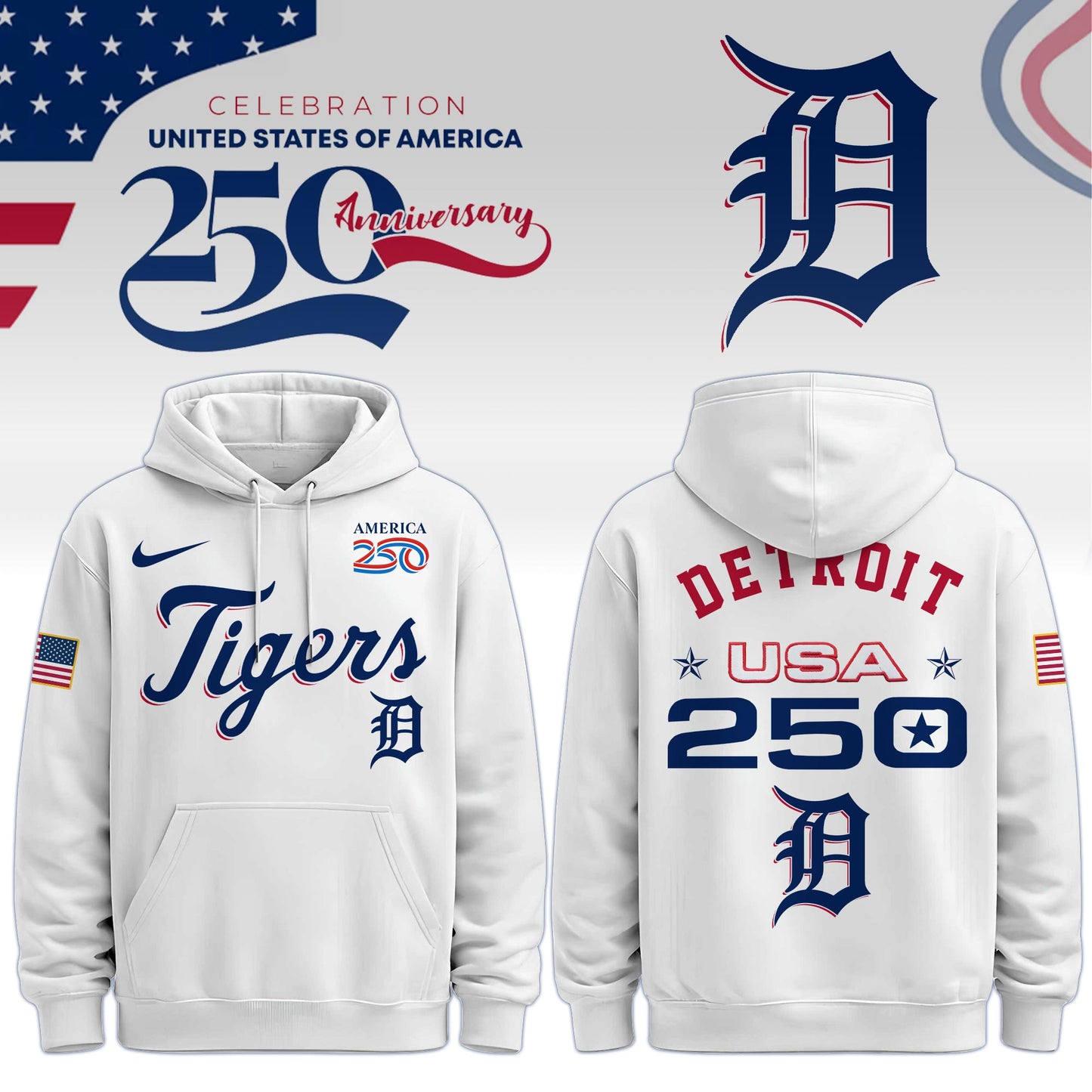 America’s 250th Anniversary Detroit Tigers