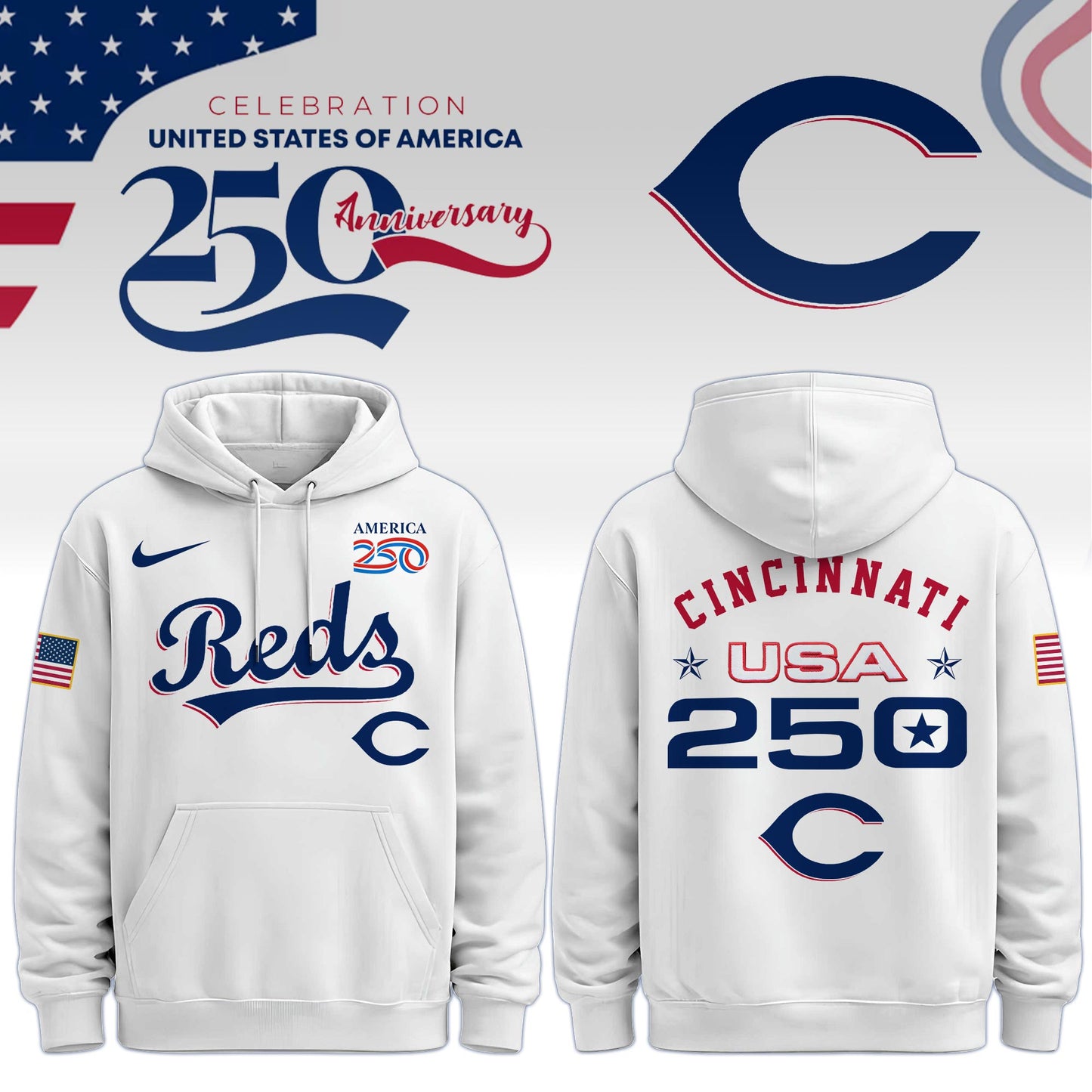 America’s 250th Anniversary Cincinnati Reds