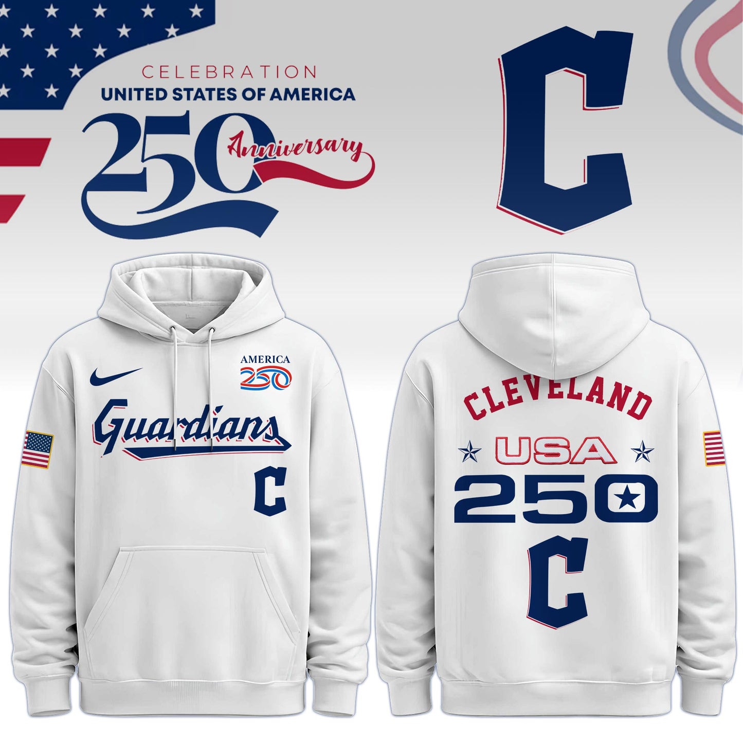 America’s 250th Anniversary Cleveland Guardians