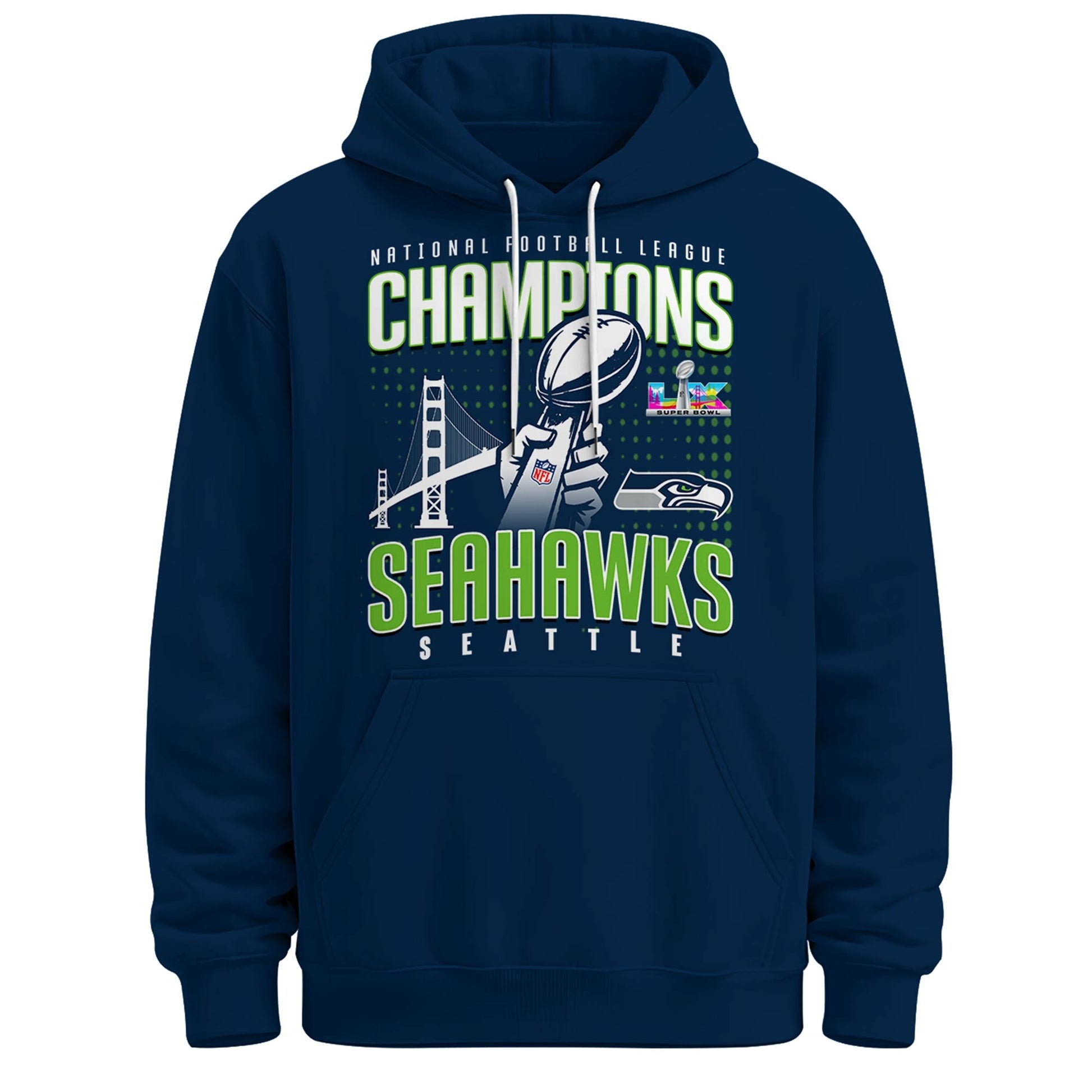 Seattle Seahawks Super Bowl LX Champions Limited Edition Hoodie