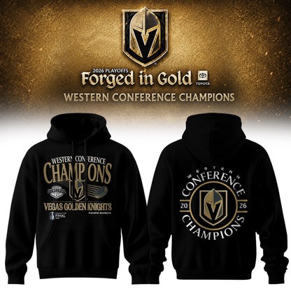 2026 Western Conference Champions Keepsake Hoodie - Vegas Golden Knights Championship Celebration