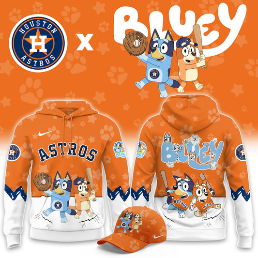 Houston Astros Bluey Night Game Limited Hoodie