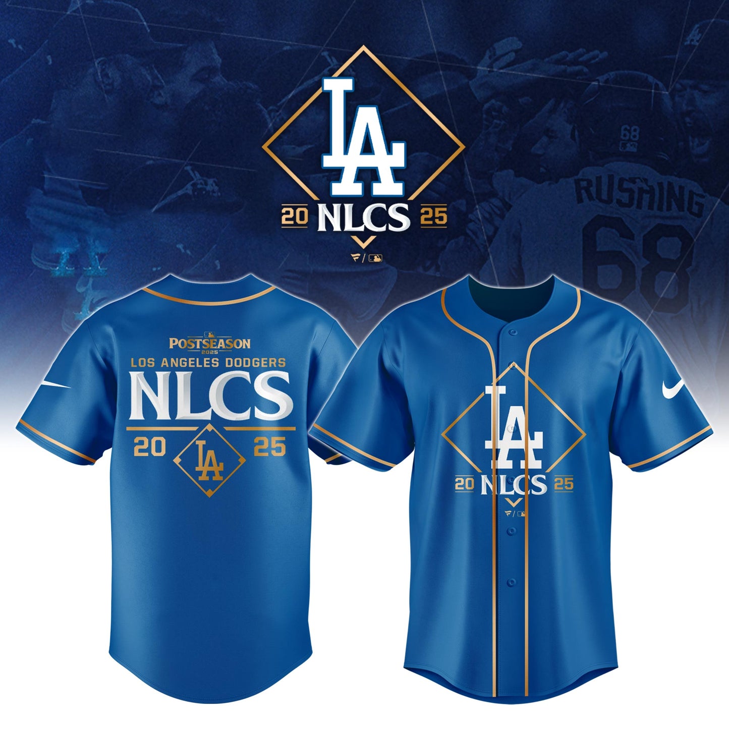 Los Angeles Dodgers Champions NLCS 2025 Jersey Limited Edition