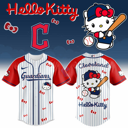 Cleveland Guardians Hello Kitty 2026 Jersey Baseball