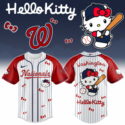 Washington Nationals Hello Kitty 2026 Jersey Baseball