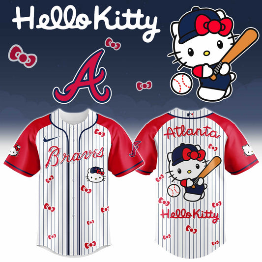 Atlanta Braves Hello Kitty 2026 Jersey Baseball